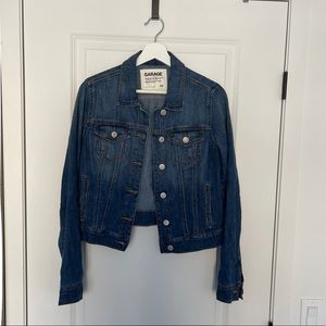 Garage Short Denim Jean Jacket